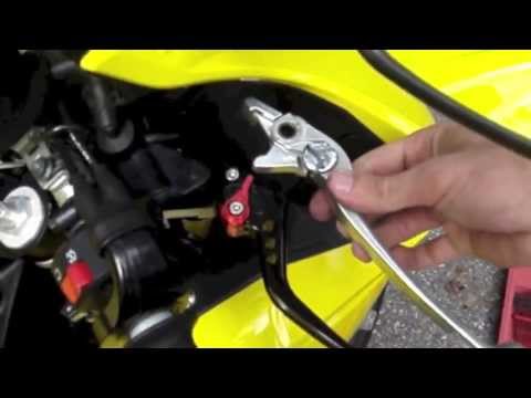How to: Clutch/Brake Levers Replacement (Sv650s)
