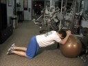 Stability Ball Roll Outs