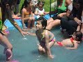 Magdalena en la piscina