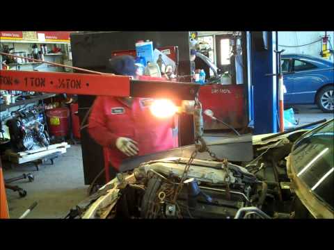cadillac cts engine replacement pt1