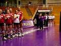 Brittany Petersen Sings Anthem before VB Game