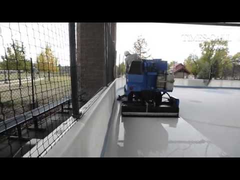 how to drive a zamboni video