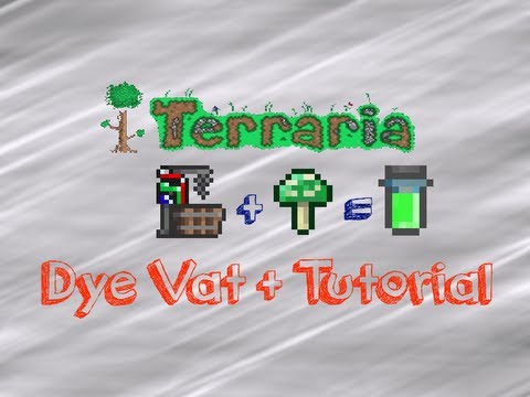 how to dye items in terraria