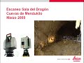 Visita en 3D a la sala Morada del Dragón de la cueva de Mendukilo