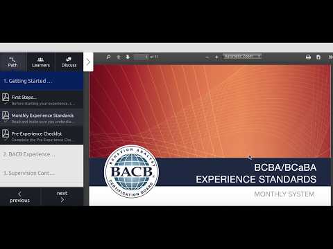 bacb experience tracker