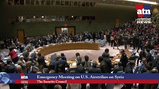 Emergency Meeting at the Security Council to Discuss U.S. Missile Strike Against Syria