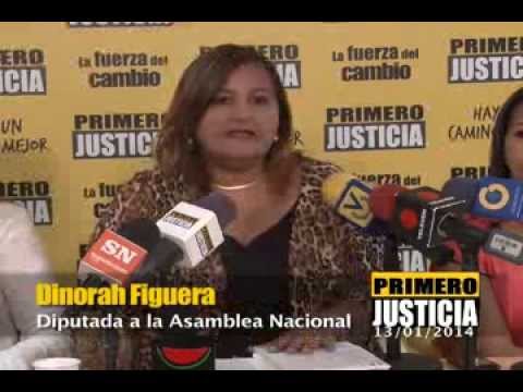 Dinorah Figuera: Maduro la inseguridad se combate con acciones concretas, no con discursos y habladera