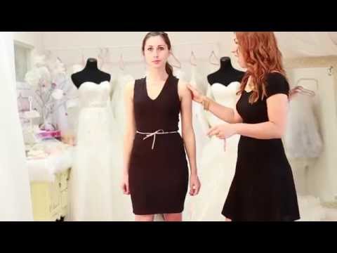 how to take dress measurements