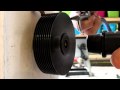 TESLA TURBINE Part Hard Drive Platters