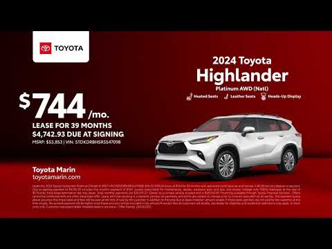 toyota highlander 01102025 4797774