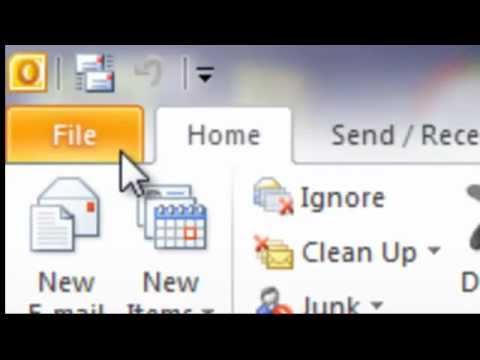 how to set leave message in outlook 2013