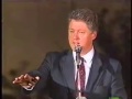 Clinton's Angry Response to Heckler
