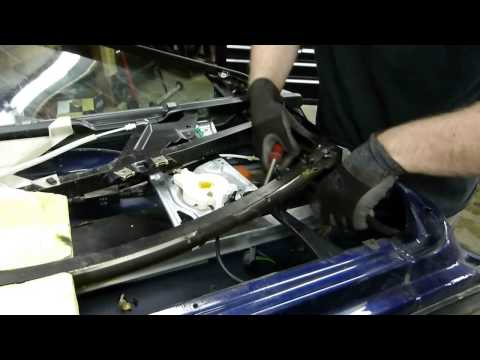 how to remove a door frame