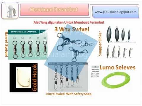Perambut - Tips membuat perambut ini sesuai sangat bagi anda yang baru menceburi hobi memancing, Perambut ini juga boleh di gunakan sama ada joran atau Spool untuk makl...