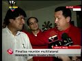 CHAVEZ LE DICE MUCHACHO A EVO MORALES CHAVEZ LE DICE MUCHACHO A EVO MORALES