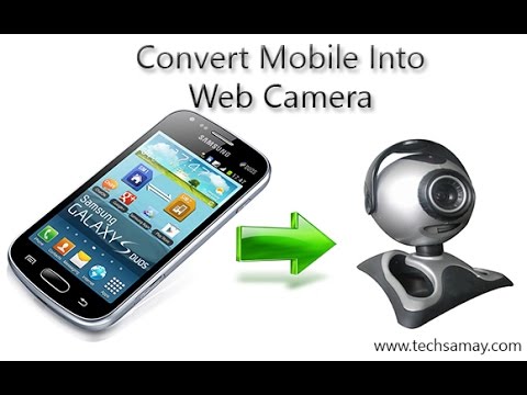 how to use a camera as a web camera