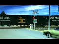 Railway Crosssing STOP on RED SIGNAL