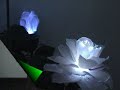 Slow Shining Optical Fiber Artificial Flower