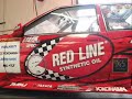 Yoshioka AE86 Team DRoo-P D1GP car 300WHP (warm up)