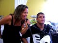 diana cantando a m�sica do irm�o mauro coelho - 