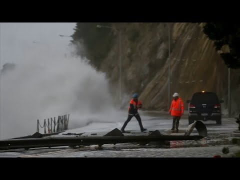 Neuseeland: Sturm „Fehi“ sorgt für Zerstörung