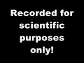 Critical methane levels in subject.