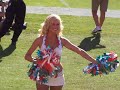 Miami Dolphins cheerleaders Nov 16, 2009 blonde smiling closeup