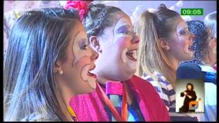MURGA LAS INTOXICADAS 2016 - DESDE OTRO LUGAR VENGO A ALEGRARTE EL CARNAVAL
