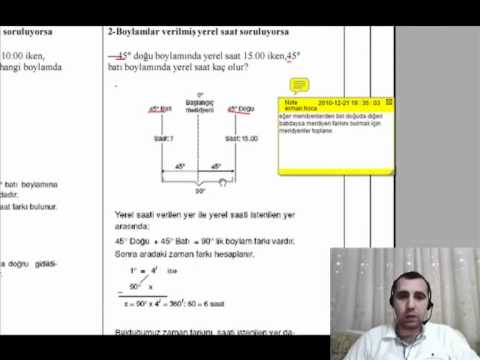 Coğrafya Yerel Saatler Konu Anlatımı Video 0 Coğrafya Yerel Saatler Konu Anlatımı Video