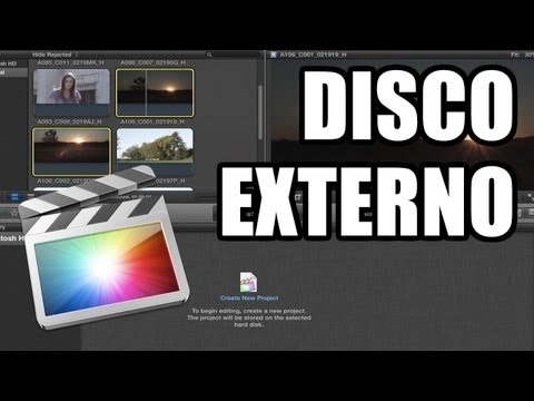 final cut pro x - SÍGANME EN FACEBOOK! http://facebook.com/zepfilms En este tutorial vamos a aprender cómo armar proyectos y eventos de Final Cut Pro X en discos externos y d...