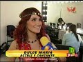 Dulce Maria enseia para ser garconete Dulce Maria enseia para ser garconete