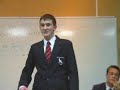 2nd Affirmative - ISAY Advanced Debating Grand Final 2007