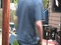 Josh Miller, front man for Cassius, Don't Come Home, performs an acoustic set at the Memorial Day (2007) Rock and Roll Bash in 