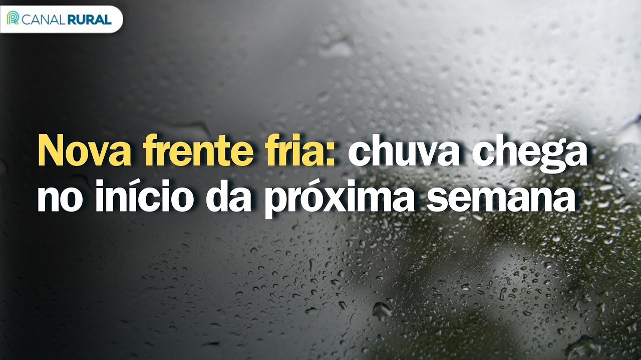 Previsão do tempo | Brasil 15 dias | Nova frente fria: chuva chega no início da próxima semana