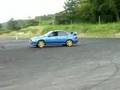 GC8 Impreza running in close area