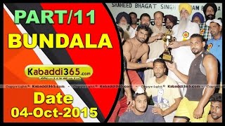Bundala (Jalandhar) Kabaddi Tournament 4 Oct 2015