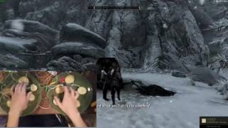Jogador cria controle para jogar Skyrim com Batatas