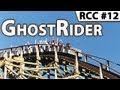 GhostRider Roller Coaster -- Front Row POV @ Knott