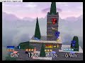 SSB - Fox and Link vs Pikachu and Kirby