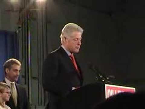 President Bill Clinton 10-26-06 ...