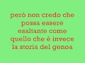Il Genoa del quarto posto