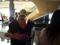 Sami Hyypia hugged his fan before he checked out the hotel