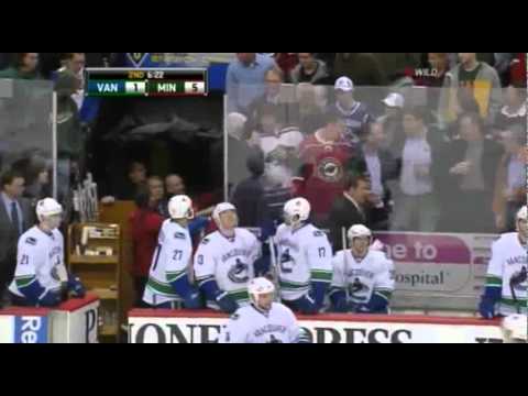 mokyboy11 - Rick Rypien attacked a Minnesota Wild fan after he fought with a Canucks player. He was suspended for 6 games and the Canucks organisation was fined for 25 0...