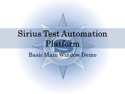 Sirius: Basic Win32 demo
