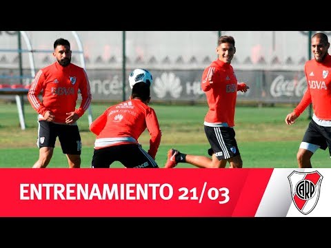 Entrenamiento del 21/03 en River Camp