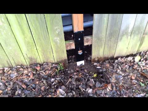 how to repair fence