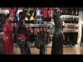 Elasia in a black Catsuit