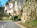 A ride past the Gand Roc, Dordogne