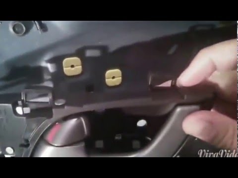 how to remove acura tl door handle