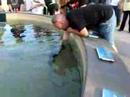Jeff and Bren w/ Bat Rays